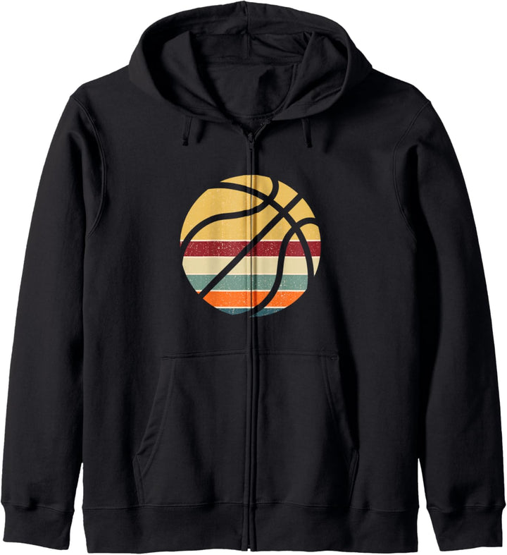 Retro Basketball Spieler Geschenk - Vintage Basketballer Kapuzenjacke