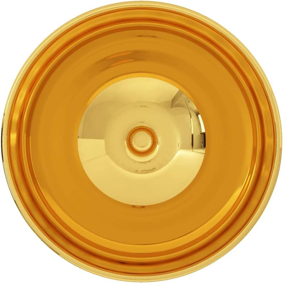 WIFESE Waschbecken 32,5x14 cm Keramik Golden Aufsatzwaschbecken Eckig Waschbecken Gäste WC Badezimme