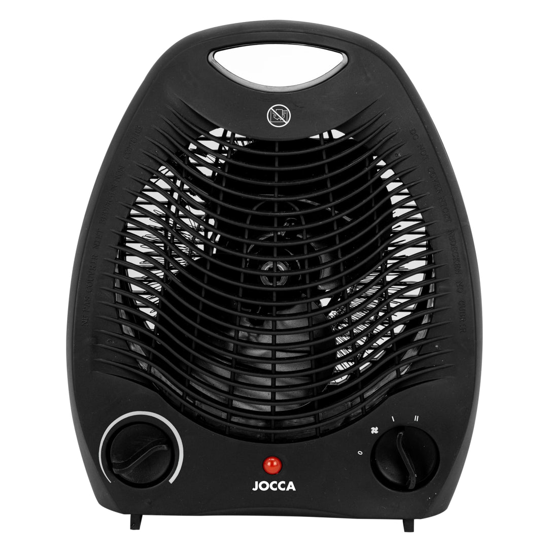 Jocca Elektroheizung 2000 W, Heizfunktion und Ventilator, 2 Geschwindigkeitsstufen für Wärmefunktion