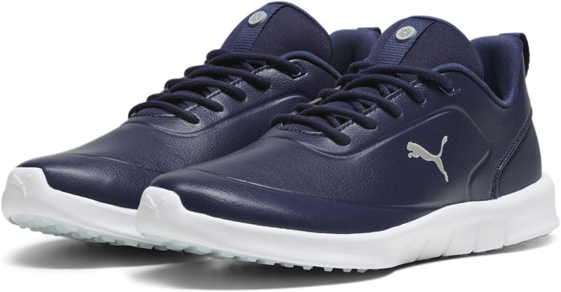 PUMA Damen Laguna Fusion Wp Golfschuh 37.5 EU Puma Navy Puma White, 37.5 EU Puma Navy Puma White