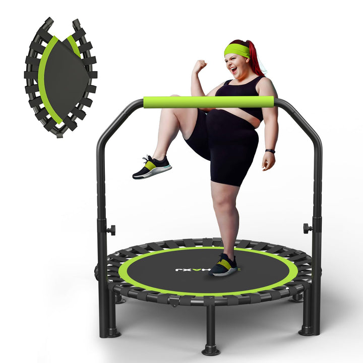Faltbares Mini-Trampolin, 101,6 cm, Rebounder-Trampolin für Erwachsene und Kinder, 204 kg Kapazität