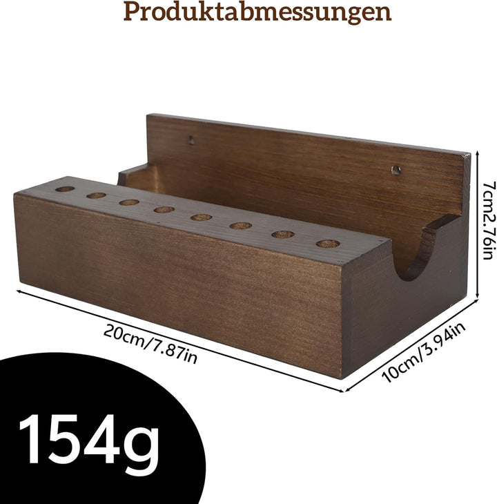 2 in 1 Dart Halter und Wanddarthalter aus Holz, Dartpfeile Halterung für Wandmontage - 8 Aufnahmen f