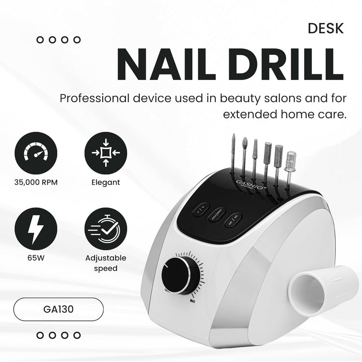 Nagelfräser für Gelnägel | Nail Drill 65W | Elektrische Nagelfeile | Maniküre Pediküre Set Elektrisc