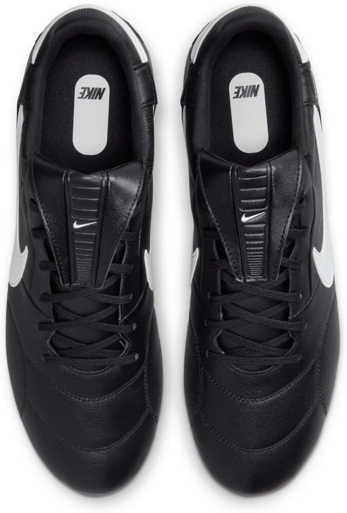 Nike Premier 3 FG Low-Top Fussballschuh, HM0265 36.5 EU Black White, 36.5 EU Black White