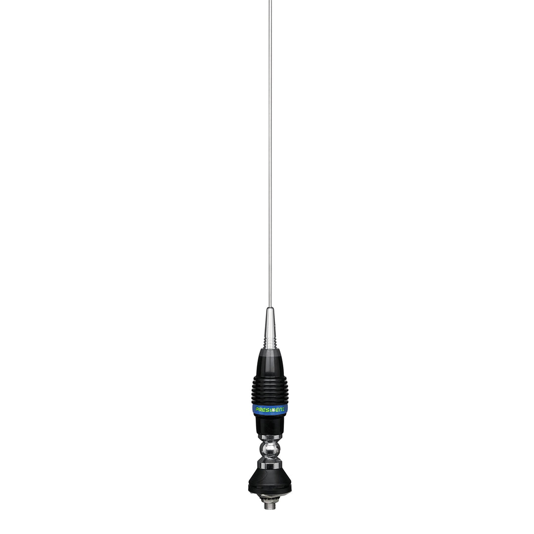 CB-Antenne Oregon President, 155 cm, 26-28 MHz, mit Fester Halterung und Kabel