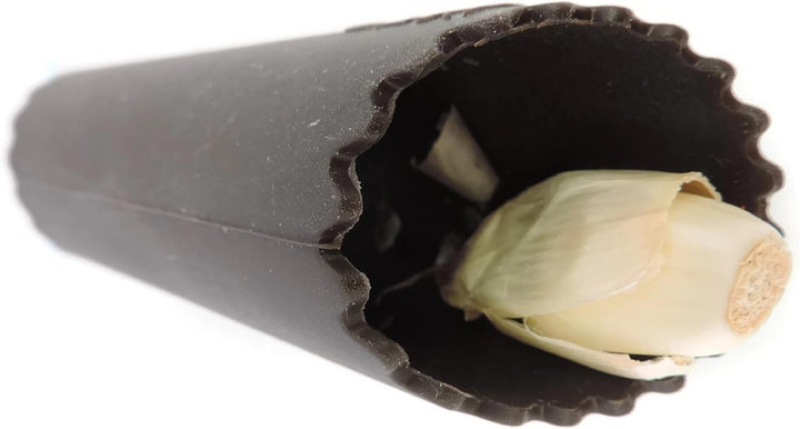 Gadget-Hero Silikon Knoblauchschäler + Knoblauchpresse – Spülmaschinenfest, robust & leicht zu reini