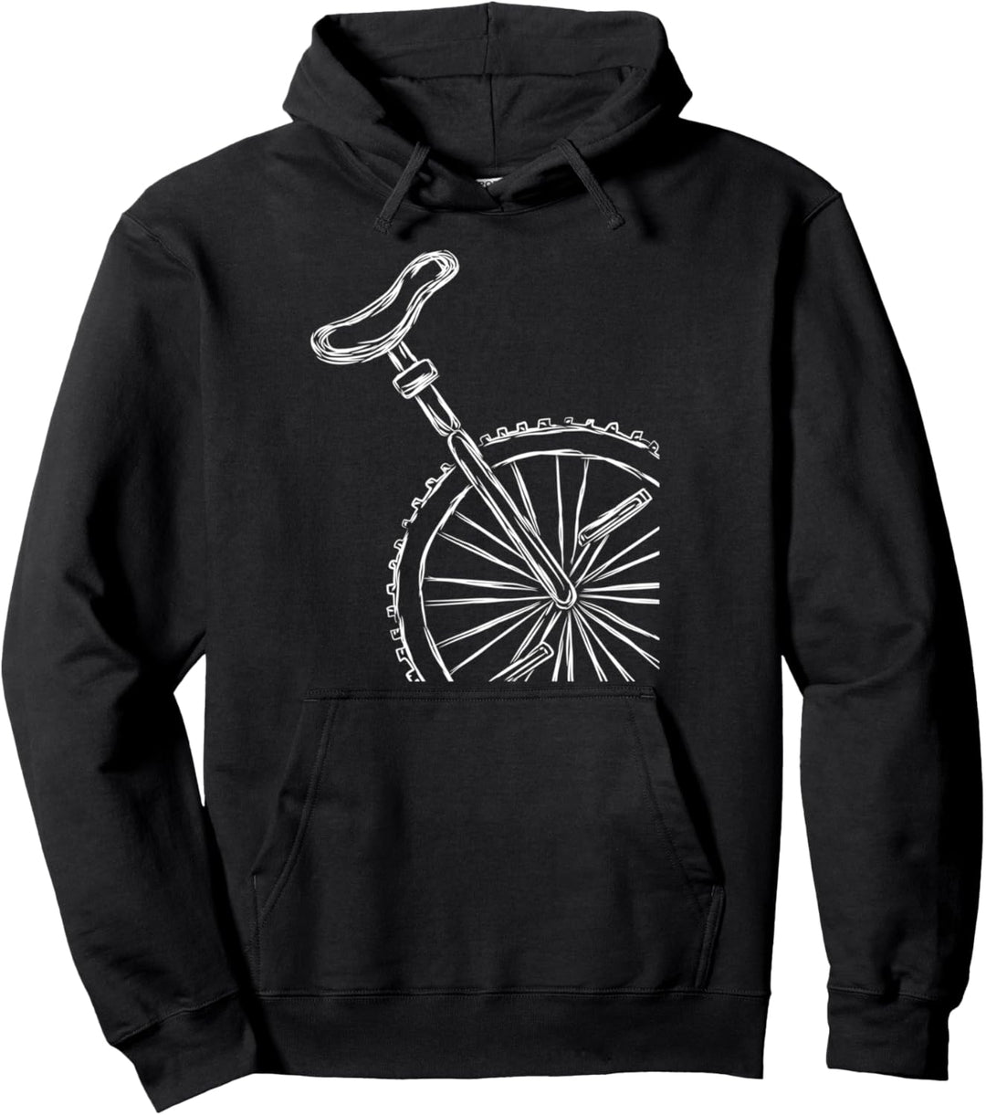 Einradfahrrad Einradfahrer Einrad Pullover Hoodie