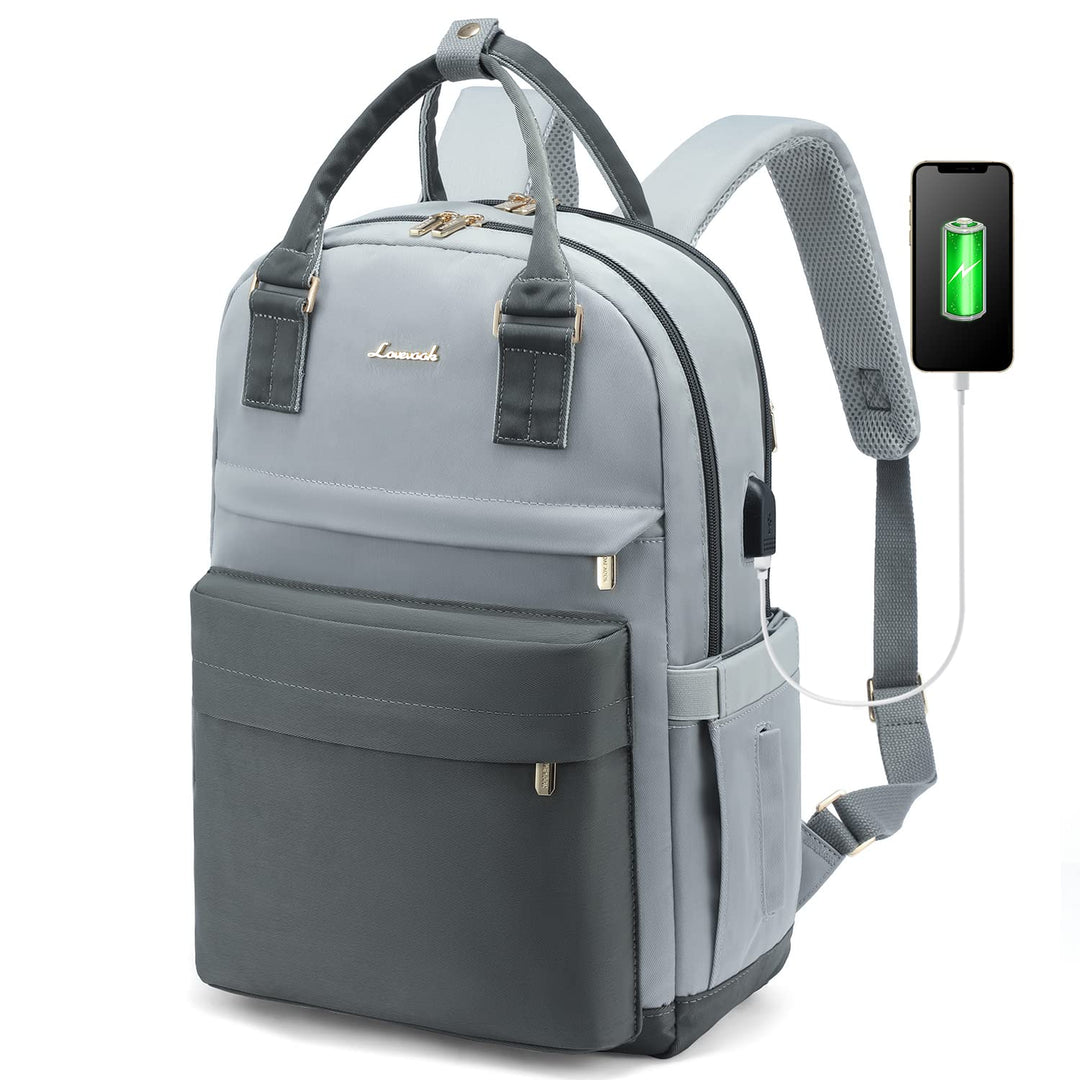 LOVEVOOK Schultasche Mädchen Schulrucksack Teenager Wasserdichter Tasche Damen Klein mit Laptopfach