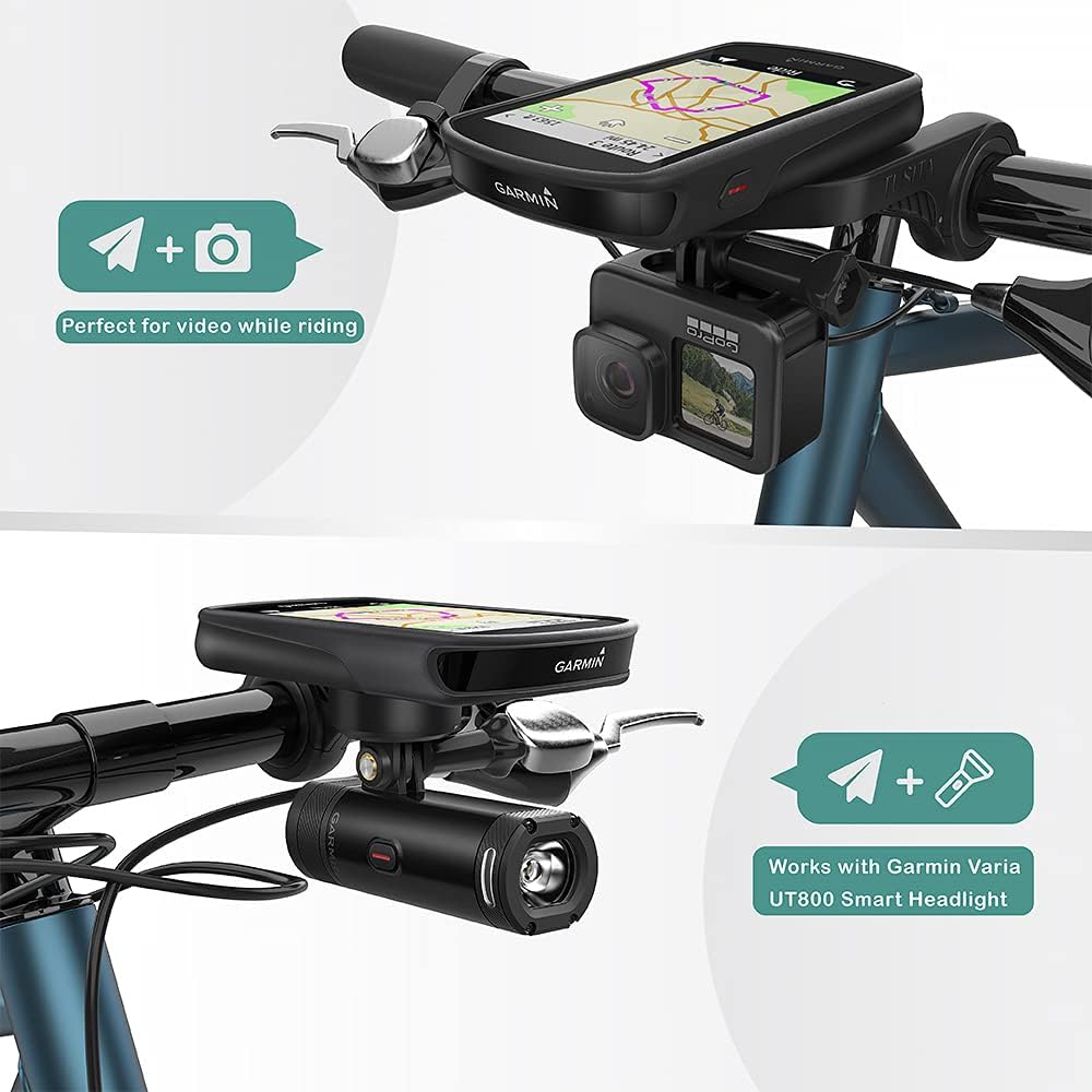 TUSITA Fahrrad Halterung Kompatibel mit Garmin Edge GPS Fahrradcomputer, XOSS G/G+, iGPSPORT GPS - F