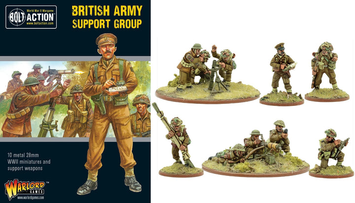 Bolt Action WW2 - British Army Support Group