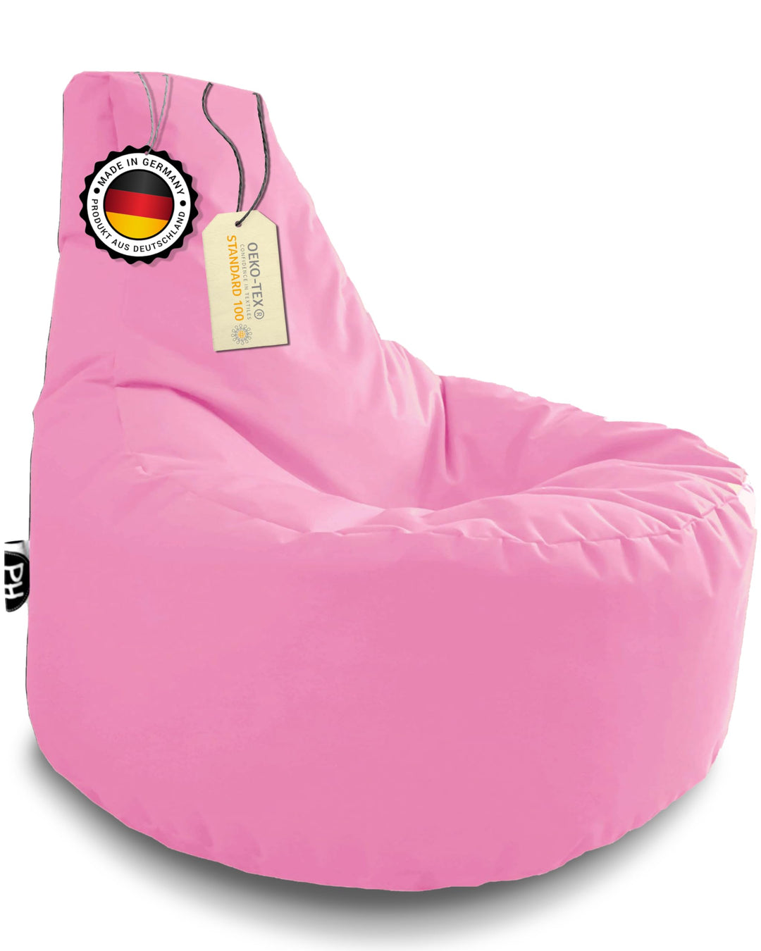 PATCH HOME Gamer Sessel mit Reissverschluss Lounge Kissen Sitzsack Sitzkissen Bean Bag In & Outdoor