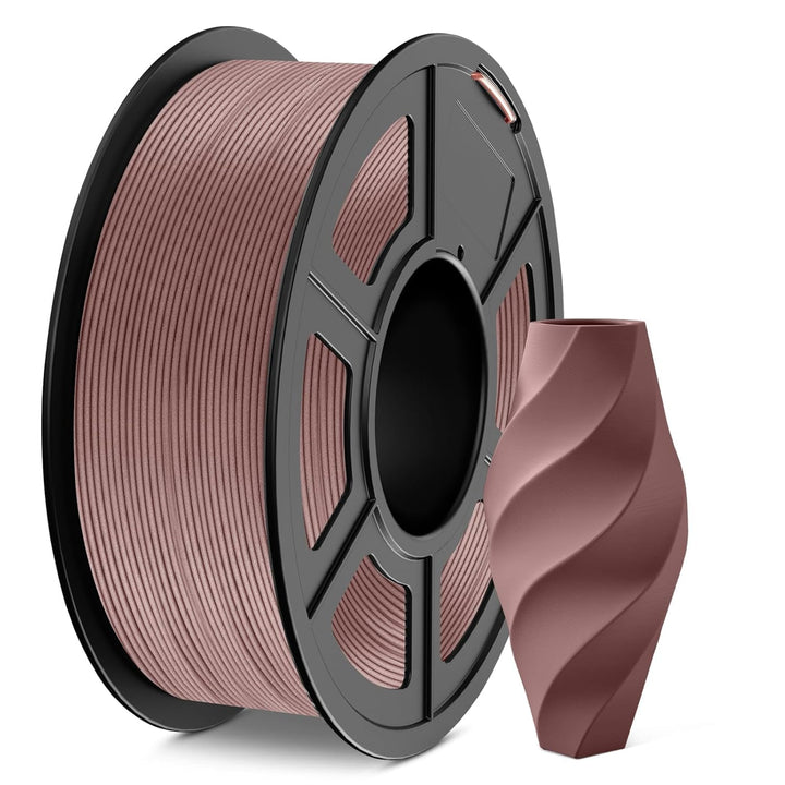 JAYO PLA Holz Filament 1,75 mm Kirschholz, Echtes Holz PLA 3D Drucker Filament, Holzstruktur, mit 15