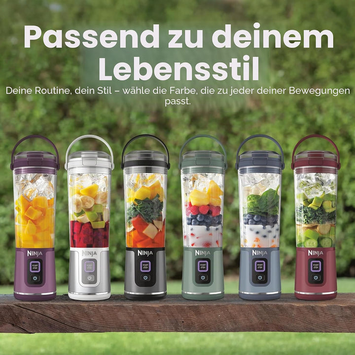 Ninja BC51NV Blast Tragbarer Mixer, kabellos, 530 ml, persönlicher Mixer für Shakes und Smoothies, B