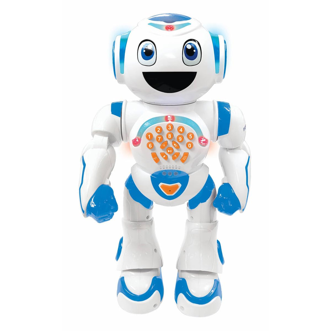 Lexibook Powerman Star ROB85FRLXB Ferngesteuerter Roboter, Sprechen und Gehen, programmierbar, STEM