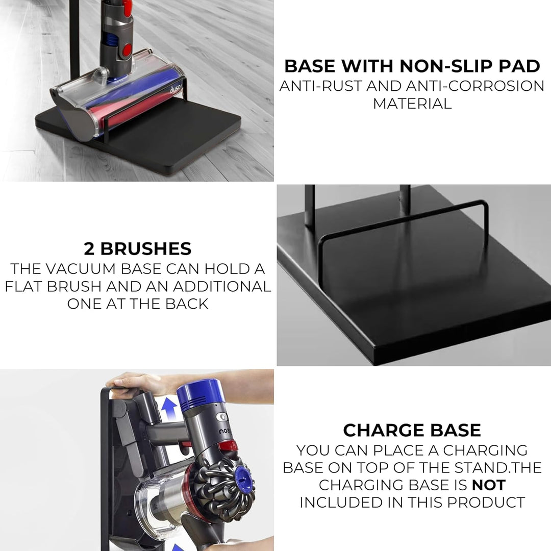MORANGO Staubsaugerhalter kompatibel mit Dyson V15 V12 V11 V10 V8 V7 V6 - DC45/ DC35/ DC58/ DC59/ DC