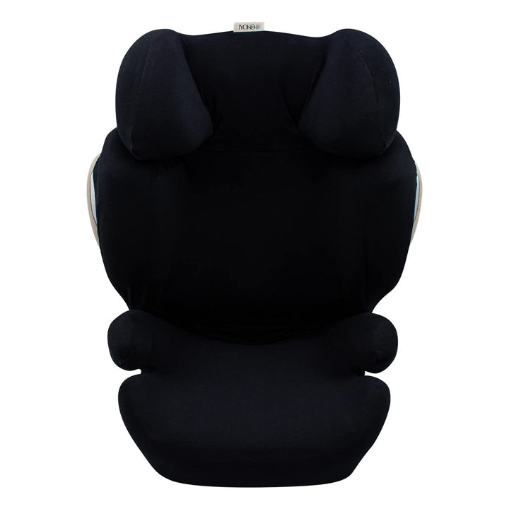 JYOKO Kids Bezug kompatibel mit Cybex Solution Q2 Fix, Q3, Cybex Z Fix, Gb Elian (Black Series), BLA