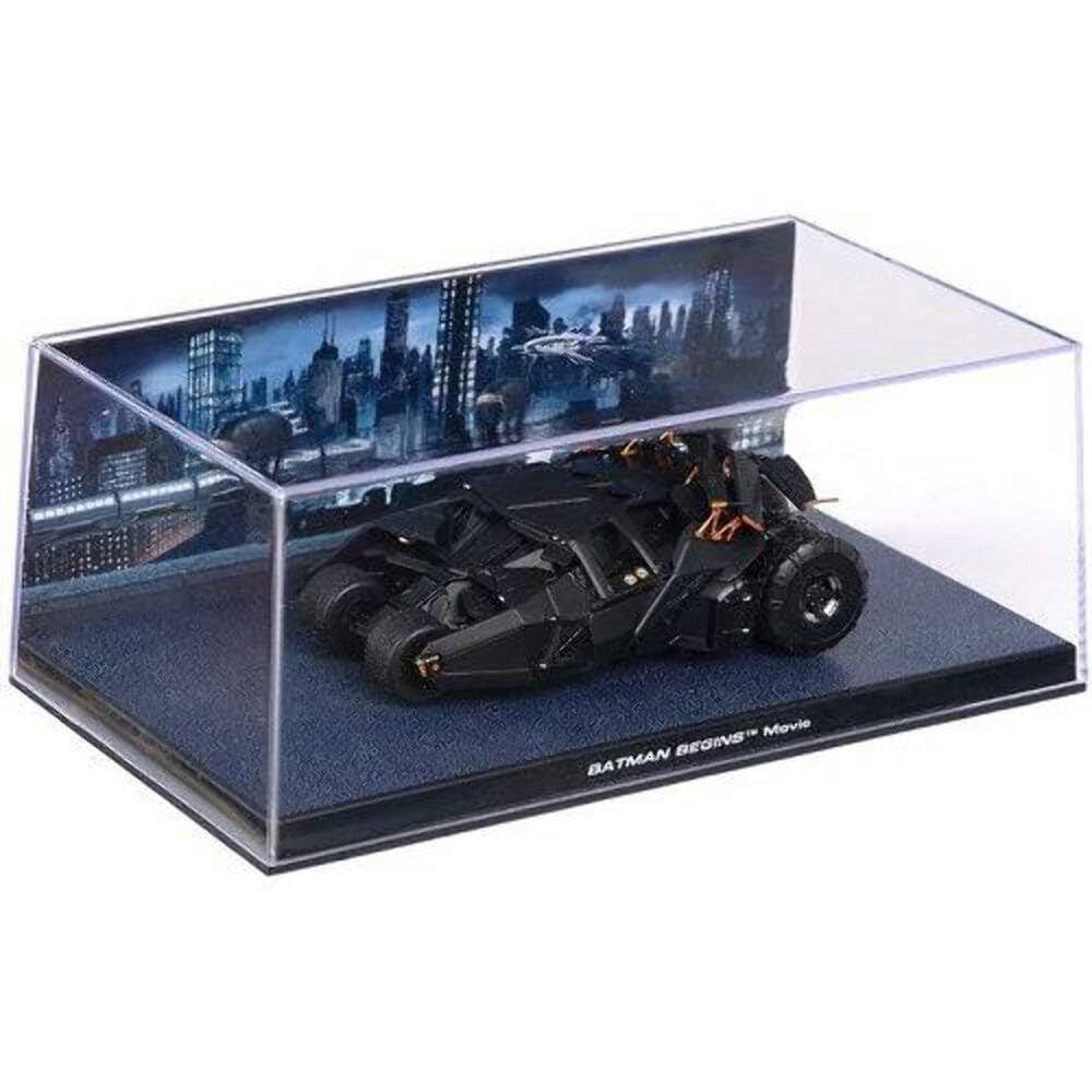 Eaglemoss MBAEN004 30800606625 Batman Begins Batmobile Fahrzeug Massstab 1:43, Bunt, único