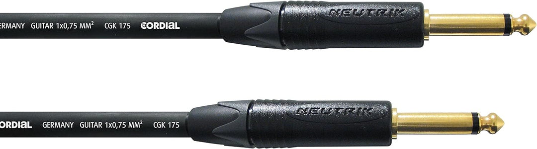 CORDIAL Kabel Gitarre jack recht 9 m Kabel INSTRUMENT Peak Standard