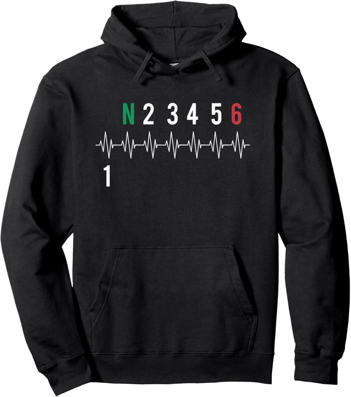 Herren Biker Motiv Motorrad Gangschaltung Pullover Hoodie