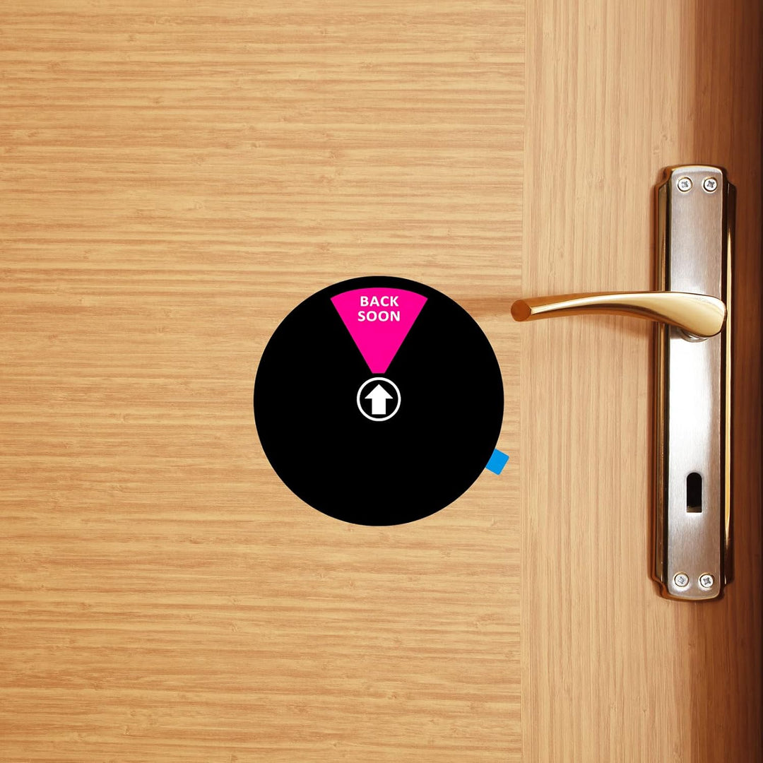 Büro-Türschild, Aufschrift "Do Not Disturb/Come in Welcome/Out of Office/in a Meeting/Back Soon/Work