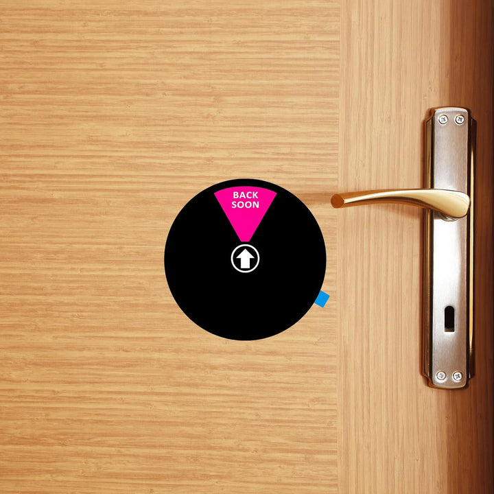 Büro-Türschild, Aufschrift "Do Not Disturb/Come in Welcome/Out of Office/in a Meeting/Back Soon/Work