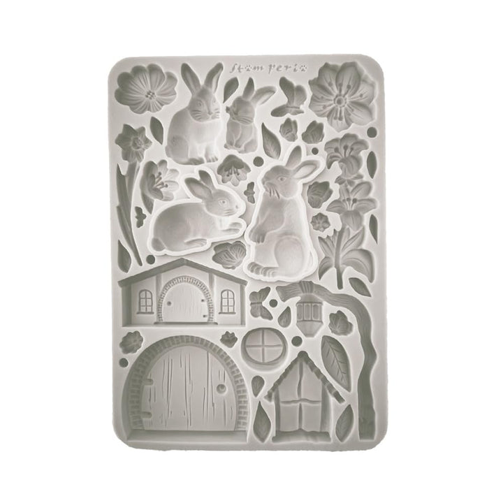 Stamperia - Silicon Mould A5 for Scrapbooking, Bullet Journals and More, Non-Stick, Suitable for Air