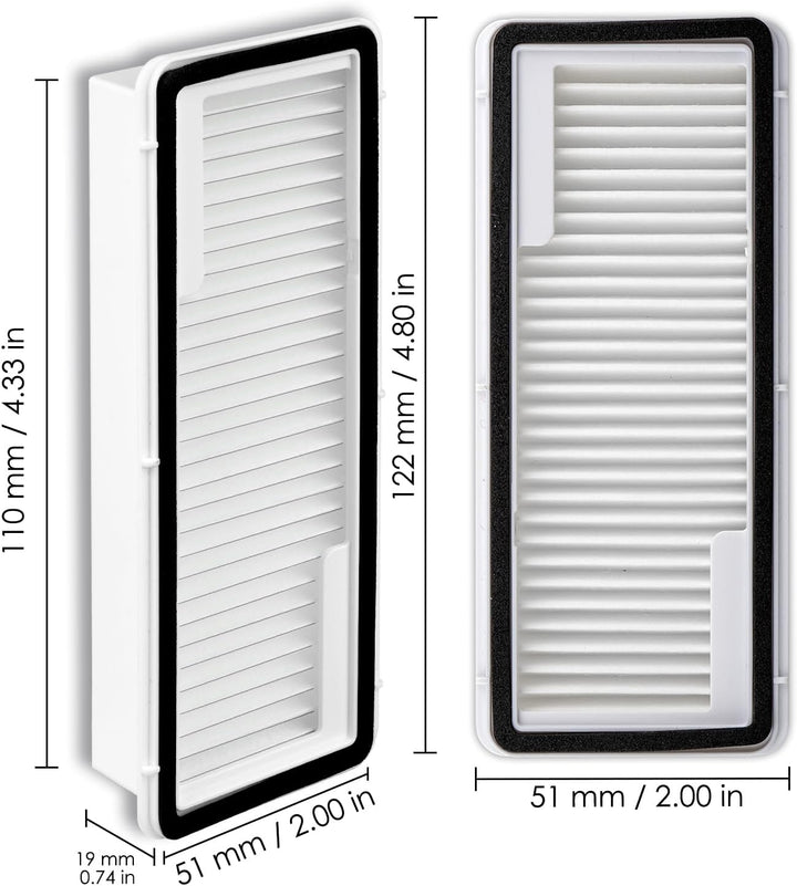 (5 Stück) Freo X Ultra HEPA Filter Kompatibel mit Narwal Freo X Ultra/Freo X Plus/Freo Z Ultra, Nass