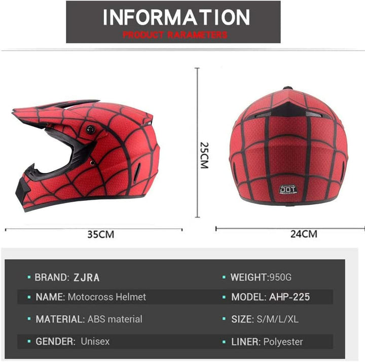 Jugend Motorradhelme,Kinderfahrradreithelm,Junge Und Mädchen, Roller Ski ATV Helm,ECE-Zertifizierung