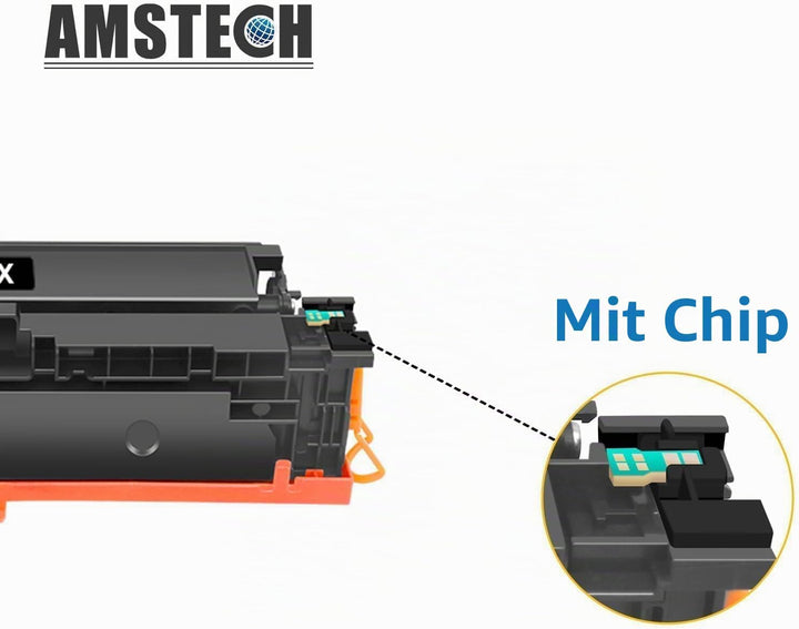 207X 207A MFP M283fdw Toner: Ersatz für HP 207X 207A Multipack Toner für HP Color Laserjet Pro MFP M