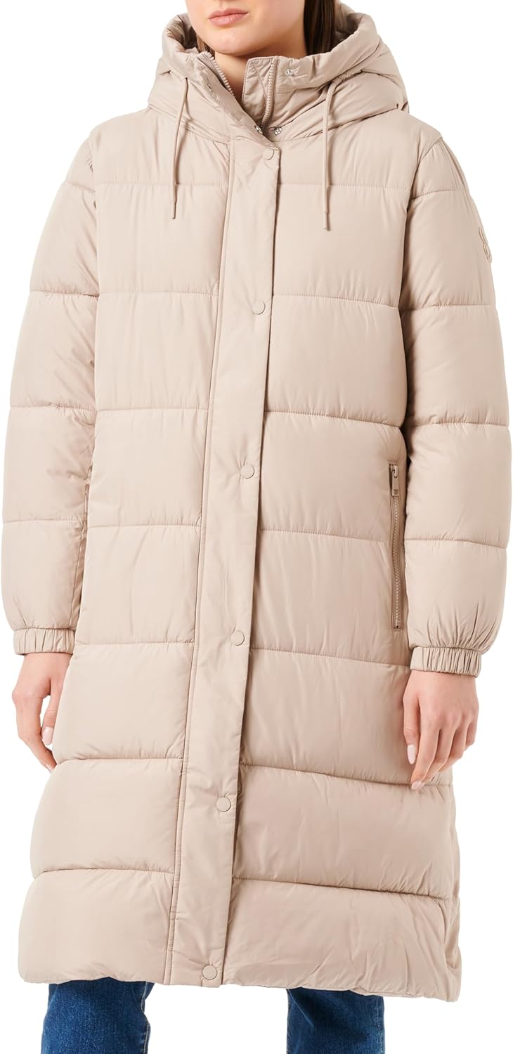 s.Oliver Damen Outdoor Mantel, Brown