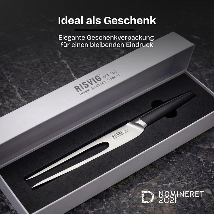 Acutus Fleischgabel 15 cm – Hochwertige Bratengabel aus europäischem Edelstahl – Design von Jacob Le