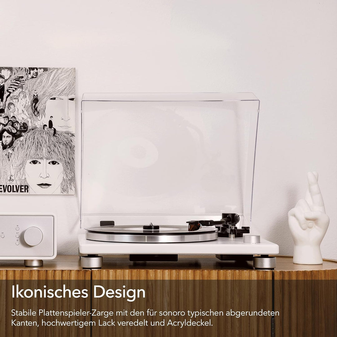 sonoro Platinum Automatic EAS (Plattenspieler mit automatischer Endabschaltung, Riemenantrieb, Ortof