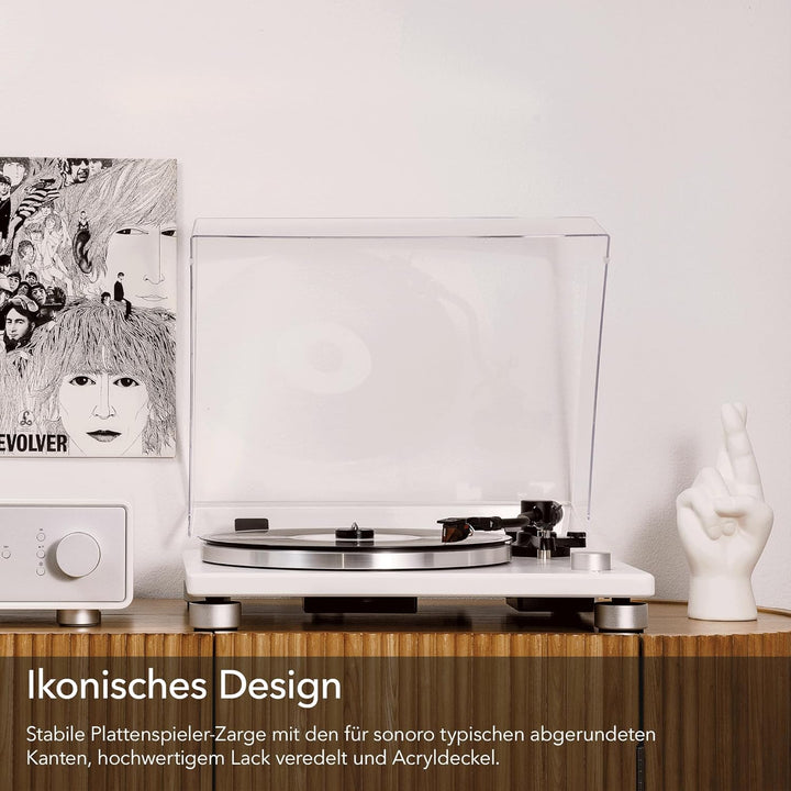 sonoro Platinum Automatic EAS (Plattenspieler mit automatischer Endabschaltung, Riemenantrieb, Ortof