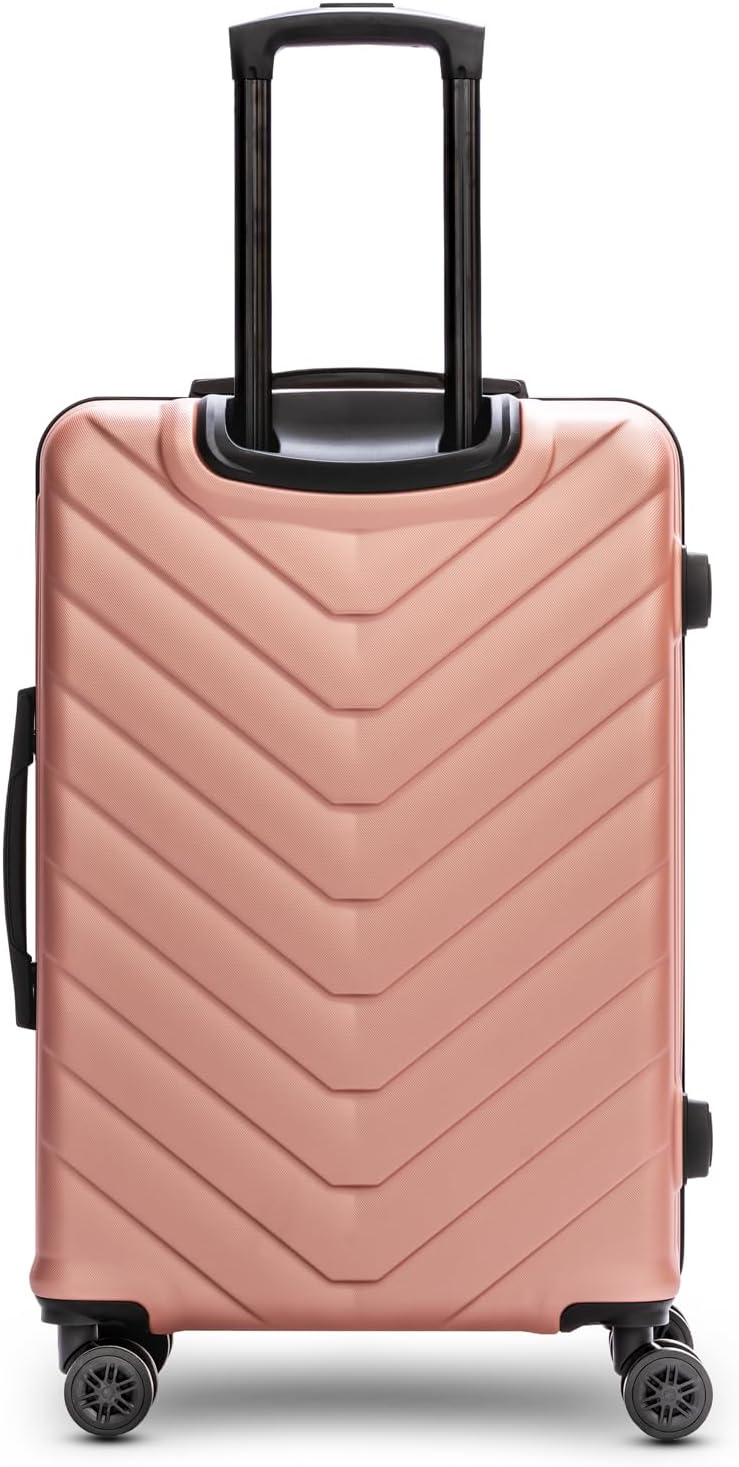 REDOLZ Hartschalen 3er Koffer-Set | Leichte Reise-Trolleys - hochwertiges ABS Material | Damen/Herre