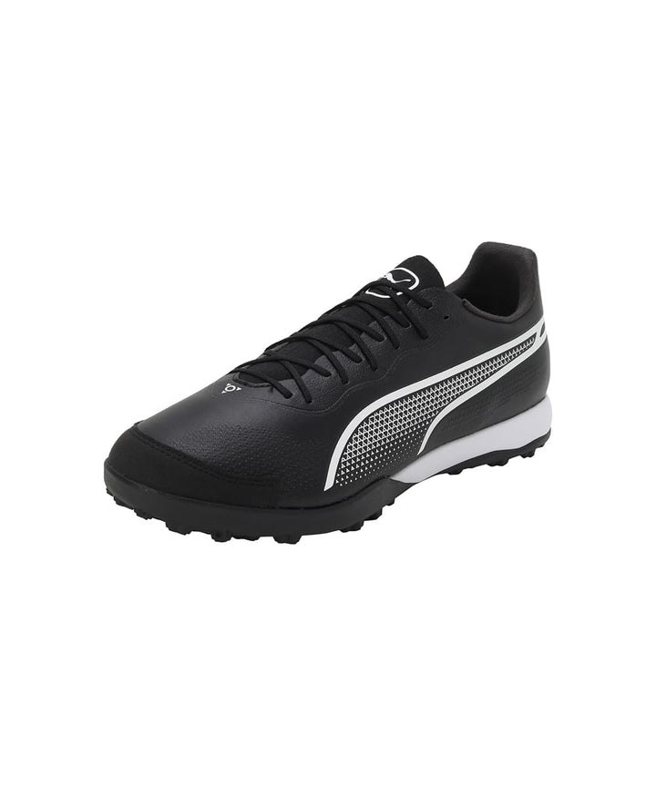 PUMA Unisex King Pro TT Fussballschuhe 47 EU Puma Black Puma White, 47 EU Puma Black Puma White