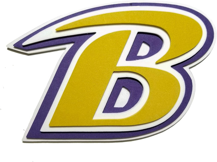 FanFave NFL Fanchain XXL Kette mit 3D Foam Anhänger Baltimore Ravens Einheitsgrösse, Baltimore Raven