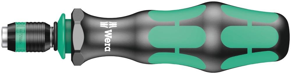 Wera 817 R Bits-Handhalter mit Rapidaptor Schnellwechselfutter, 1/4 Zoll x 133 mm, Wera 05051482001