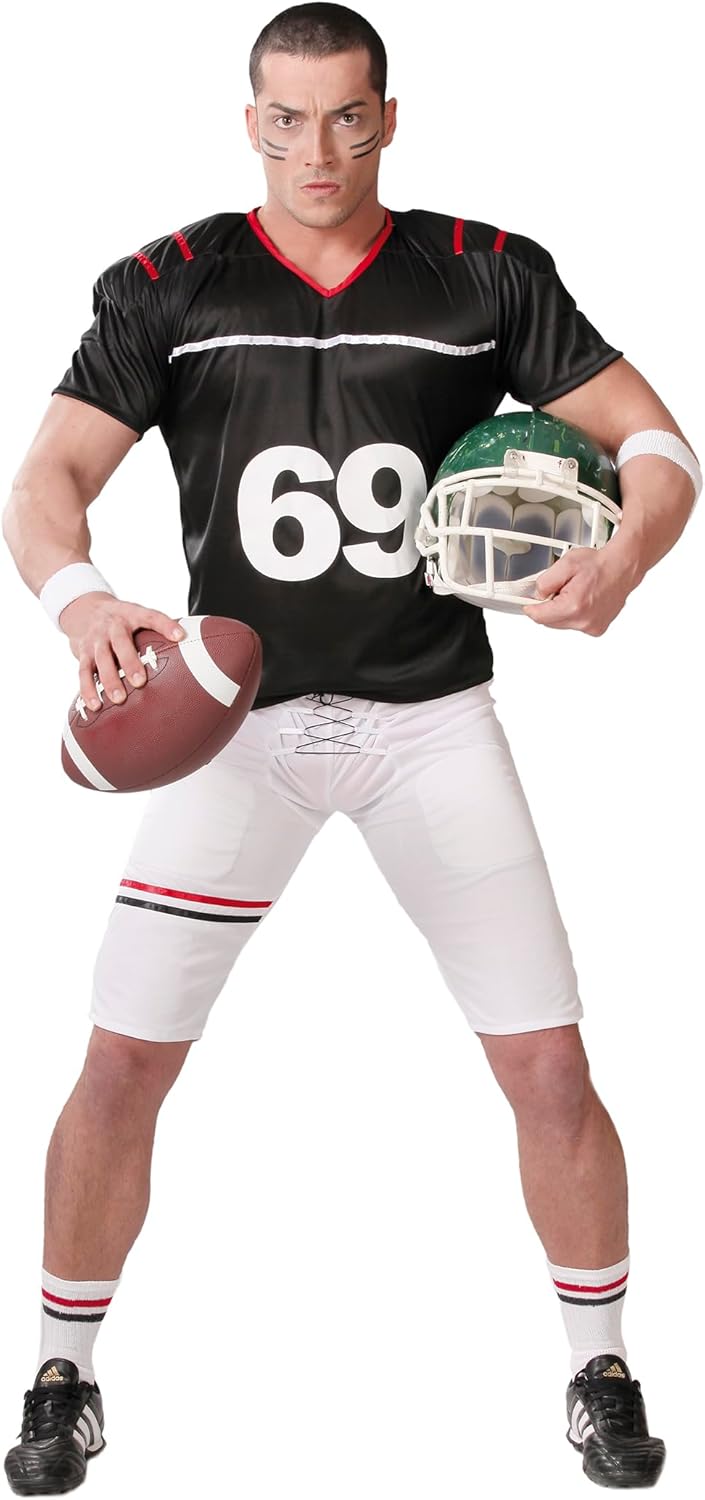 FIESTAS GUIRCA Quarterback-Kostüm für Herren, M