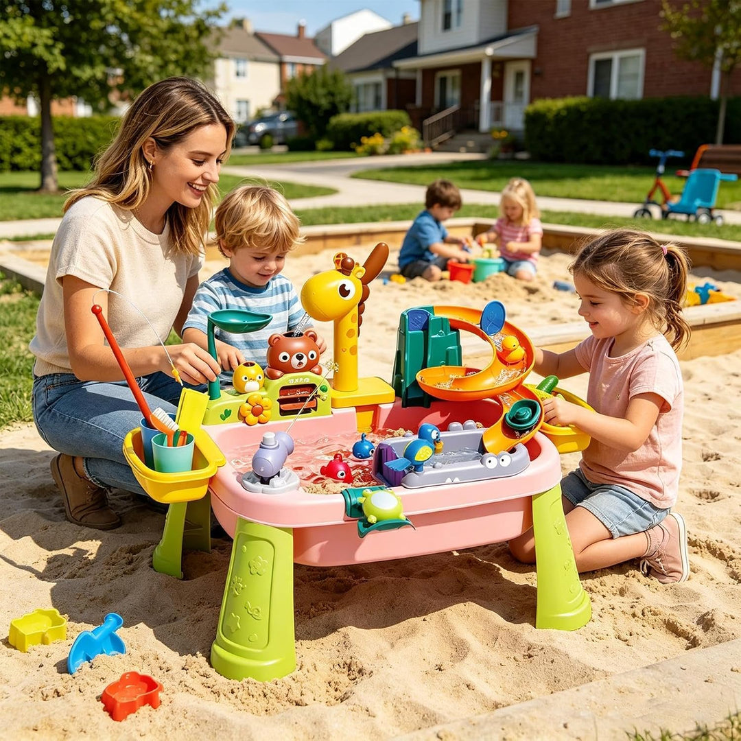 Wasserspieltisch Kinder, Wassertisch Spielzeug, Sand Wassertisch Spielzeug Für Draussen, Niedlicher