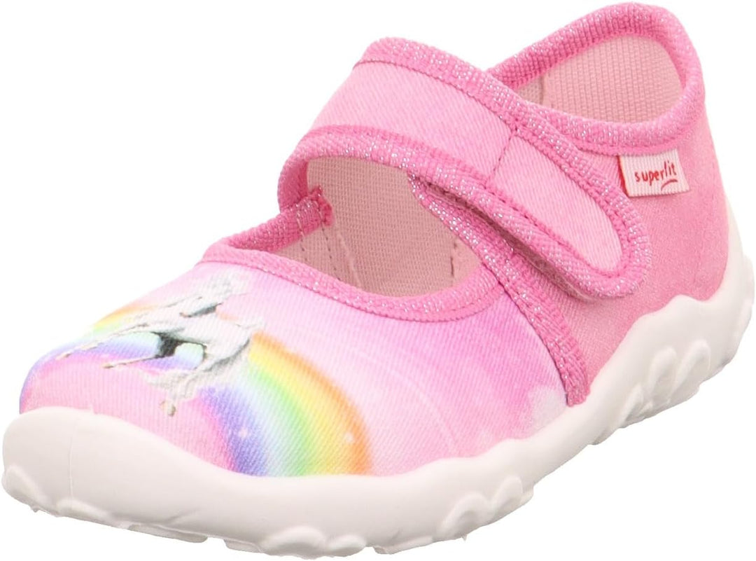 Superfit Mädchen Bonny Hausschuh 24 EU Rosa 5530, 24 EU Rosa 5530
