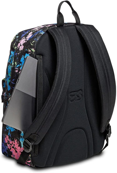 RUCKSACK ISCHOOLPACK SEVEN Geräumige Schultasche für Teenager, Mädchen und Jungen, mit Laptopfach &