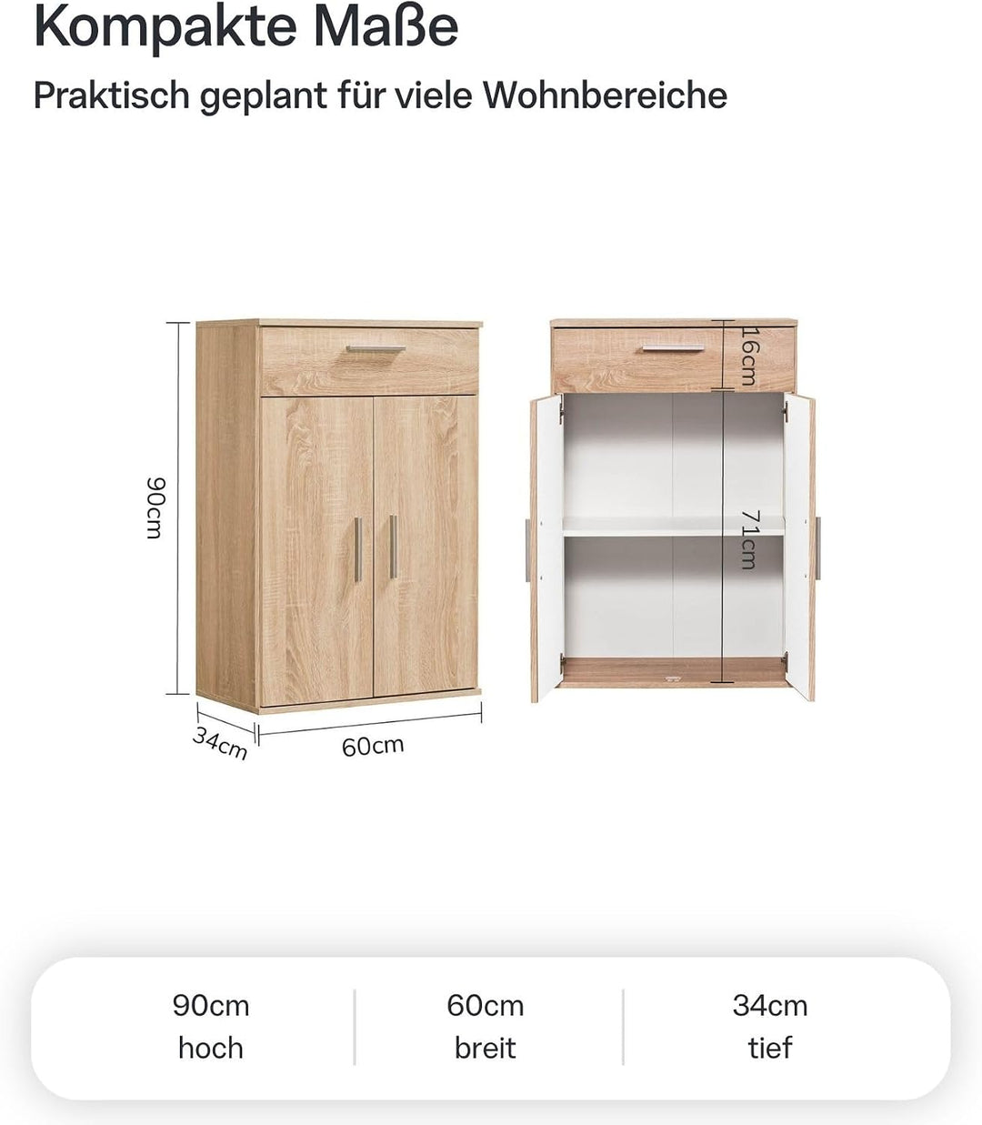 mokebo Mehrzweckschrank Büroschrank &