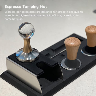 Espresso-Tamper-Matte, Kaffee-Hand-Tamper-Matte, Rutschfeste, Stabile, Dekorative, Moderne Tamper-Au