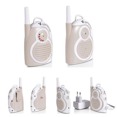 Cangaroo Babyphone Mommy´s Sense Reichweite bis 1,3 km, 2 Kanäle Batterieanzeige, Farbe:beige, beige