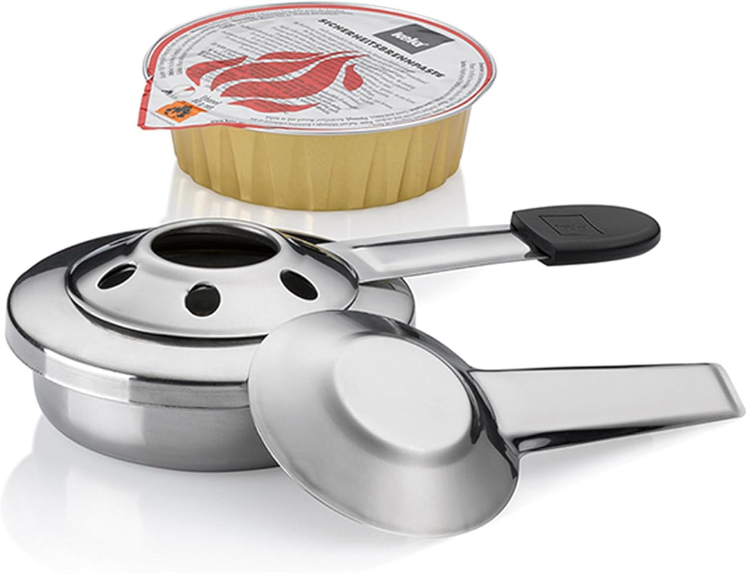 kela Fondue-Set Comore Gusseisen schwarz 19,5cm 20cmØ, 20x20x19,5