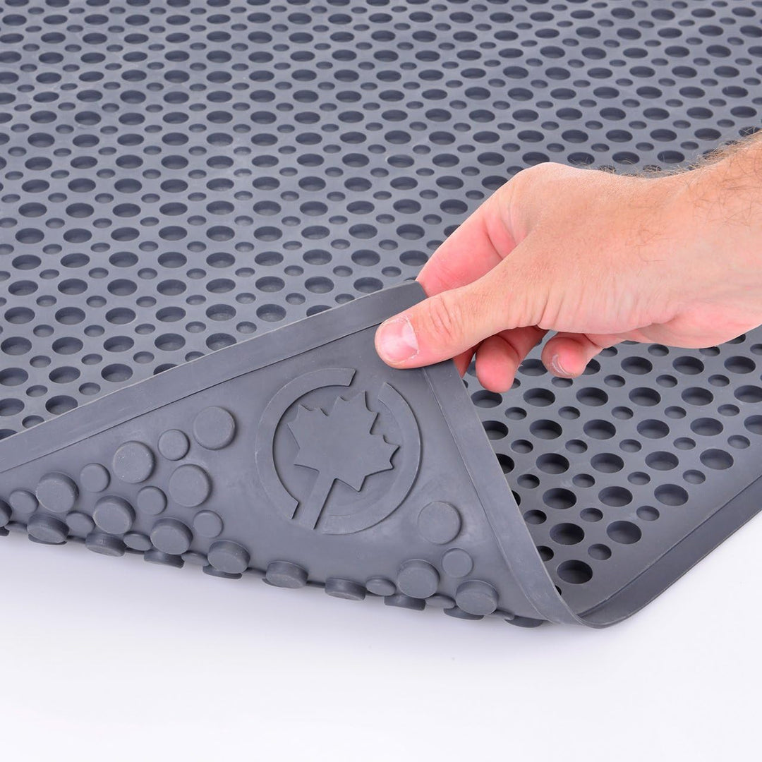 CanadianCat Company | XXL Auffangmatte 70 x 90 cm - Katzentoilettenvorleger -sauberlauf Zone der Vor