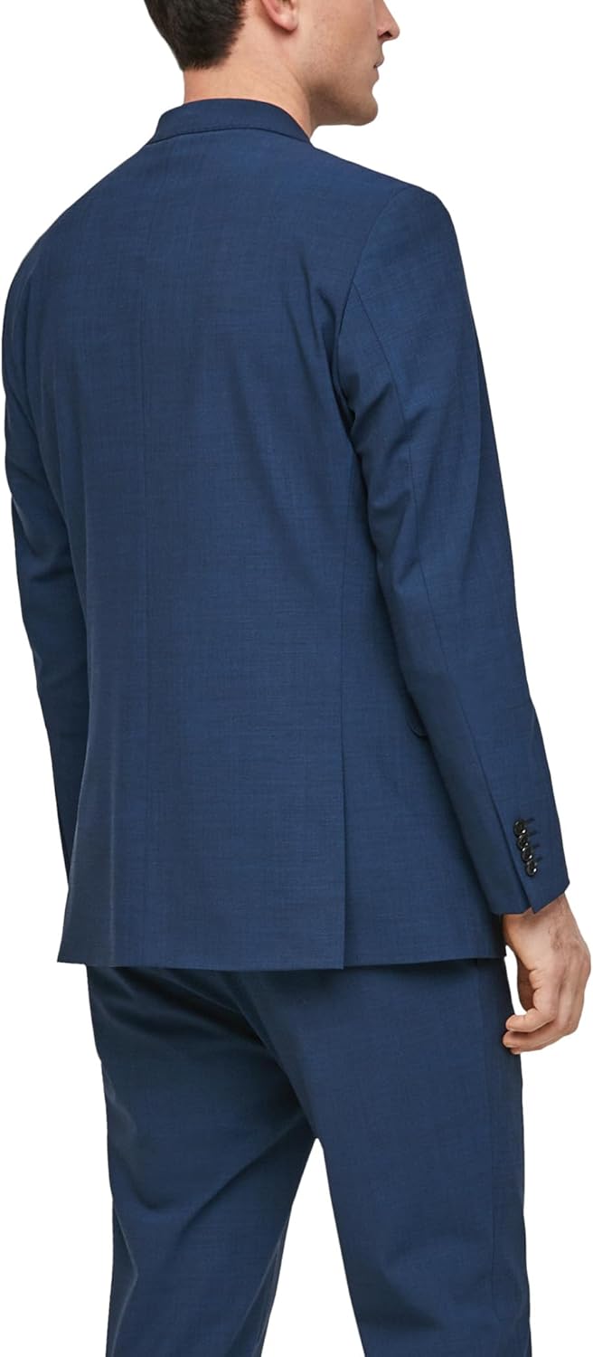 s.Oliver Slim Fit: Sakko mit Hyperstretch 46 5693_ozeanblau, 46 5693_ozeanblau