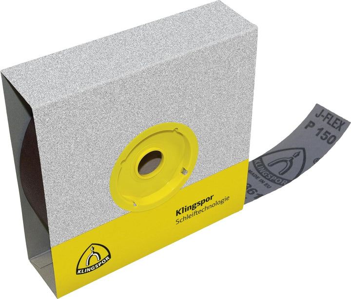 Klingspor 4204 - Rollen mit Gewebeunterlage für Stahl, Metalle, NE -Metalle, Holz, Edelstahl - RO|KL