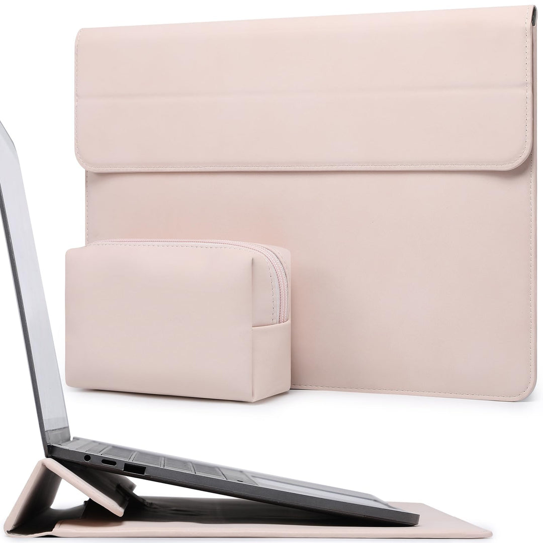 HYZUO 13 Zoll Laptop Hülle mit Standfunktion für 2025-2018 MacBook Air 13 M4 M3 M2 M1, 2025-2016 Mac