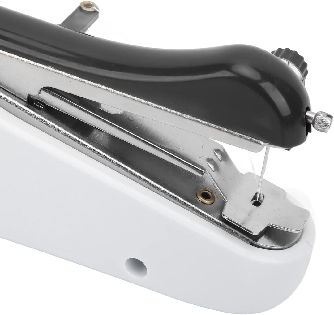 Asixxsix Handnähmaschine, Tragbare Nähmaschine, Kabelloses Mini-Nähgerät, Einfach zu Bedienen und Sc